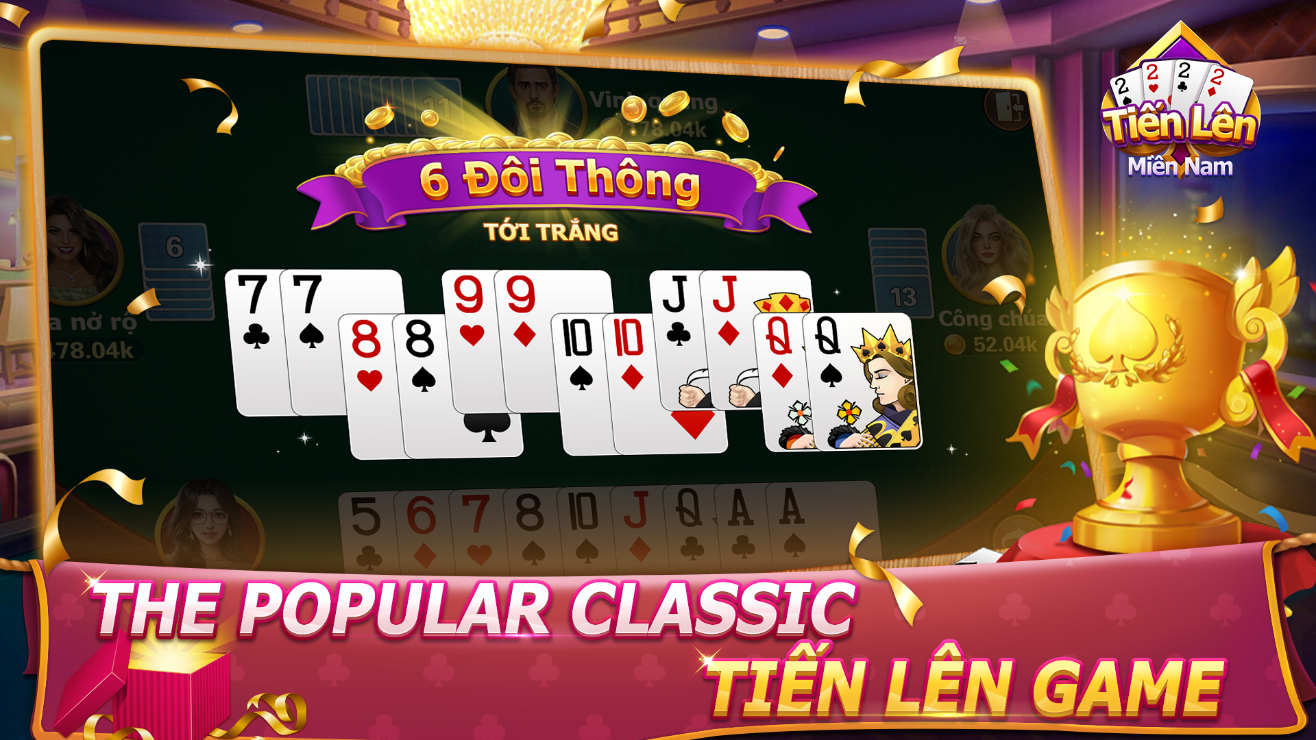 Ảnh chụp màn hình các trò chơi nổi bật trên OK9